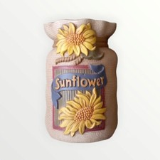 Sunflower  Sack Wall Pocket Hanging Vase Fall Autumn Farmhouse Country 