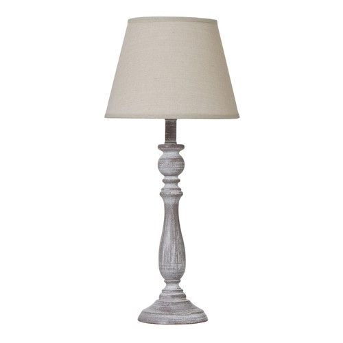 Large 55cm taupe grey - large, wooden
