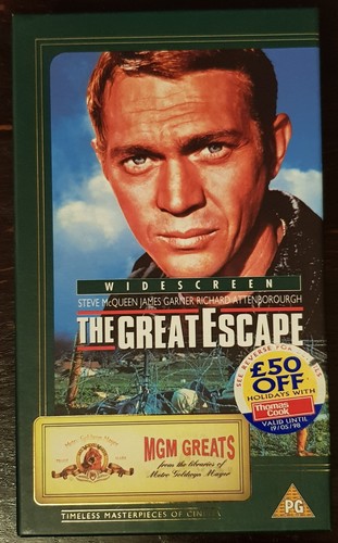 The great escape vhs uk - the,