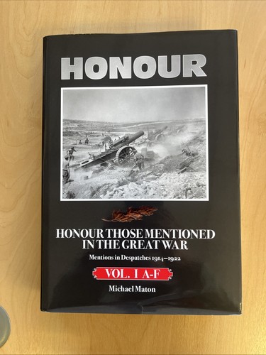 Honour those mentioned - mentioned, in