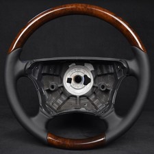 Genuine Mercedes 00-02 CLK W208 E W210 G W463 AMG Steering Wheel Wood