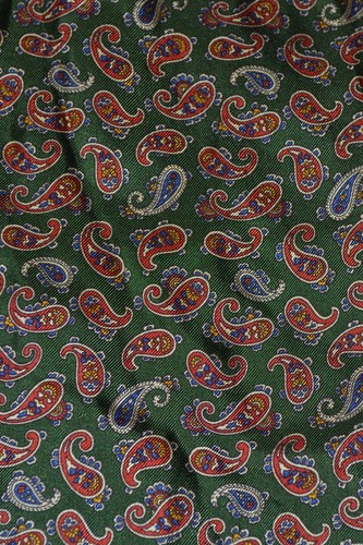 Silk cotton green men s - silk, men's