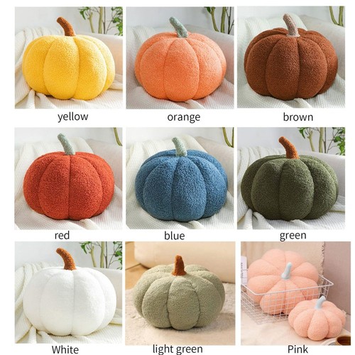 Soft pumpkin pillow - soft,