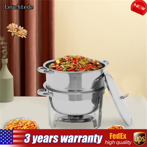 Round food chafer - qt.,