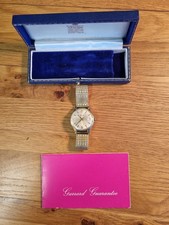 9ct Gold Garrad 21 Jewel Automatic Wristwatch 16333