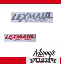 Lexmaul Opel tuning sticker 3.5x16cm, sticker sticker sticker label decal