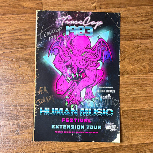 Timecop1983 signed human - human, music