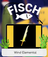 WIND ELEMENTAL ROD SERVICE - FISCH [?FAST DELIEVERY • OP ROD⚡]