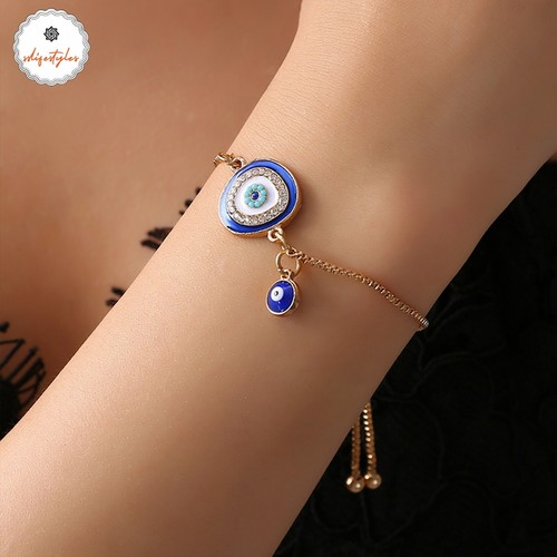 Evil eye bracelet necklace - bracelet,