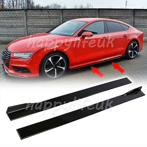Glossy black side - glossy,