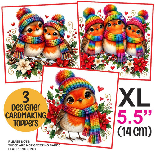 Card toppers for - 3,