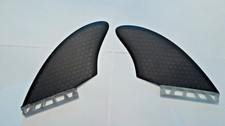 Surfboard Fin Twin Keel  Honeycomb Fiberglass Futures Compatible