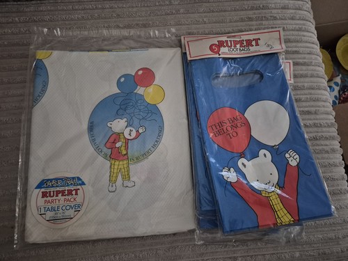 Vintage rupert bear - rupert, birthday