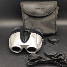 Kenko Binoculars CERES 10~30×21 MC Porro Prism 30X 21 Compact Zoom Silver JAPAN