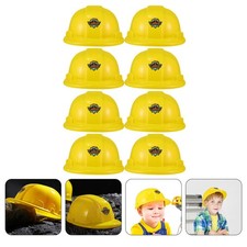  8 Pcs Toy Hard Hats