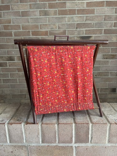 Vintage folding wooden sewing - vintage,