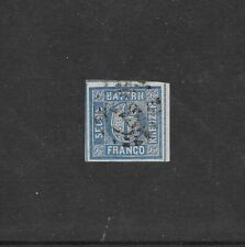 Bavaria 1862 6kr Used