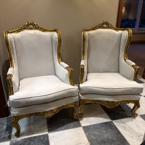Pair louis xvi armchairs - pair,