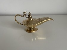 Vintage Brass Aladin Genie