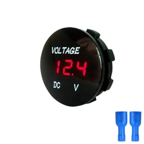 Led digital voltmeter - led,
