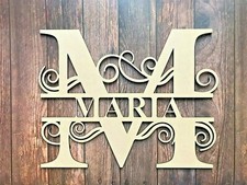 Wooden Letter Wooden Name