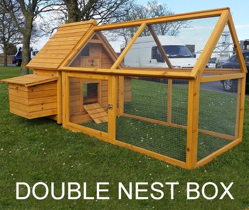 Chicken coop run hen house - chicken,
