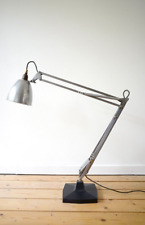 Vintage Herbert Terry Brass 1209 anglepoise lamp rare split steel frame