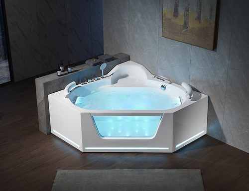 Corner bath tub hot - corner,