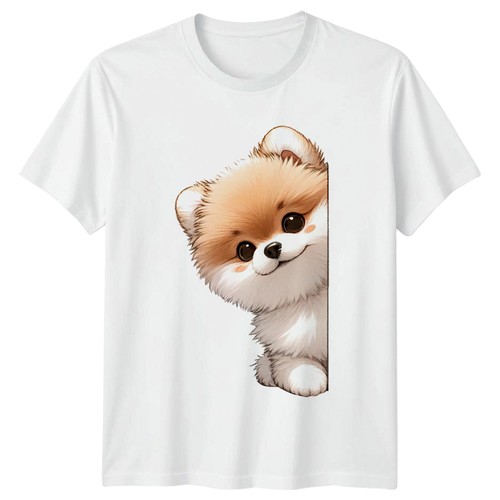 Pomeranian puppy shirt dog - puppy, t-shirt