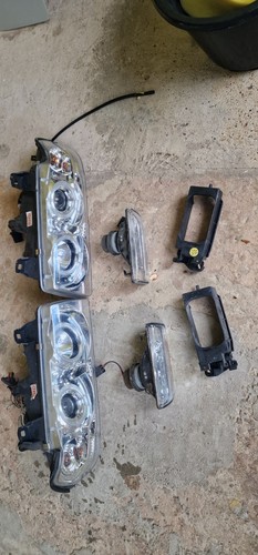 Rhd lhd headlights pair - lhd, with