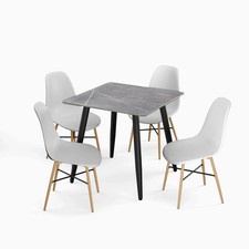 Modern Grey Ceramic Dining