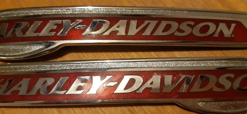Harley davidson tank badges - harley,