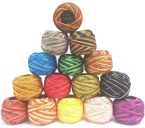 Anchor pearl cotton - cotton, crochet