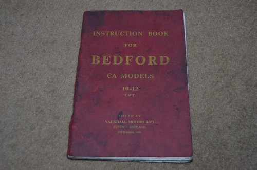 Bedford models 12 - ca, cwt