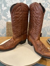 Western Line Dance Leather Tan