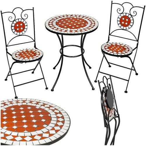 Mosaic garden table with - , 2