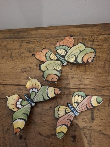 Fine ceramic butterflies - 3,