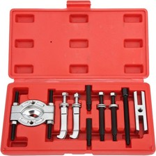 12 pcs Gear Bearing Splitter Puller Fly Wheel Separator Tool Kit Set With Box