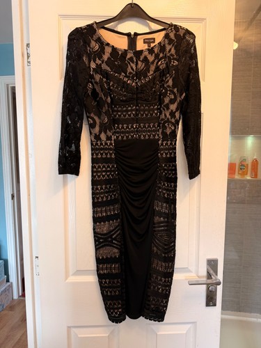 Black cocktail dress lace - , look