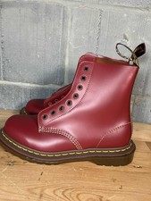 Dr. Martens 1460 Leather Boots Oxblood Red, UK Size 6, EU 39, Made in England