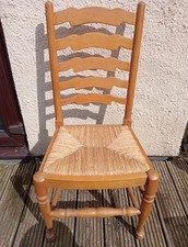 Ladderback Rush Seat Chair
