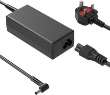 45W Laptop Adapter Charger 19.5V 2.31A & Power Lead Blue Tip Charger Plug For HP