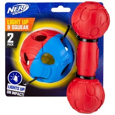 Nerf Light Up Ball & Chew Pet