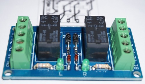 Akai relay modification - relay,