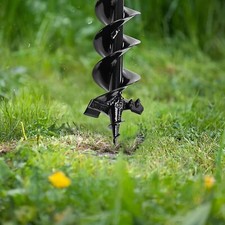 Auger Spiral Drill Bit Fence