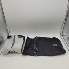 trtl Pillow Plus, Travel Pillow - Fully Adjustable Neck Pillow (Charcoal)