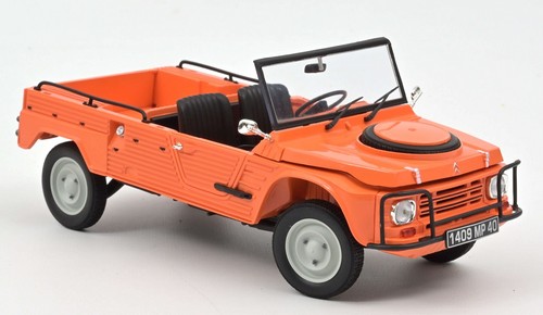 Norev 1979 car orange color - orange,