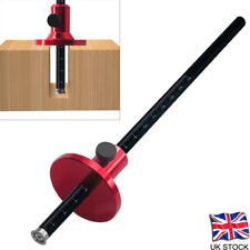 Wheel Marking Gauge Woodworking Marking Scriber Solid Metal Bar Wood Scribe Tool