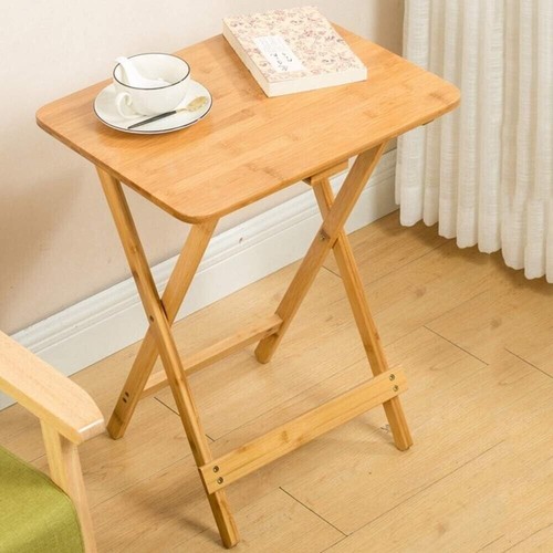Wooden folding snack table - wooden, tv