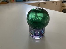 Vintage Green Glass Ball Fishing Float